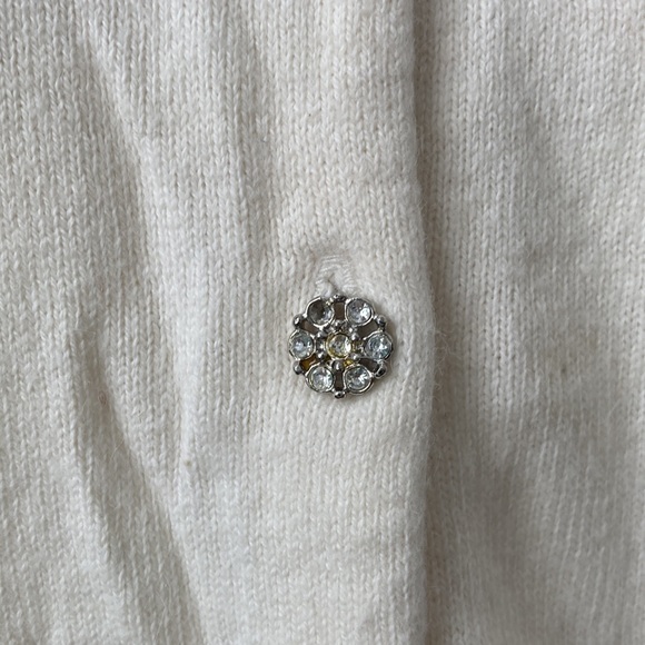 GAP Factory Long Sleeve Button Down Cardigan with Embellished Buttons - Picture 4 of 8